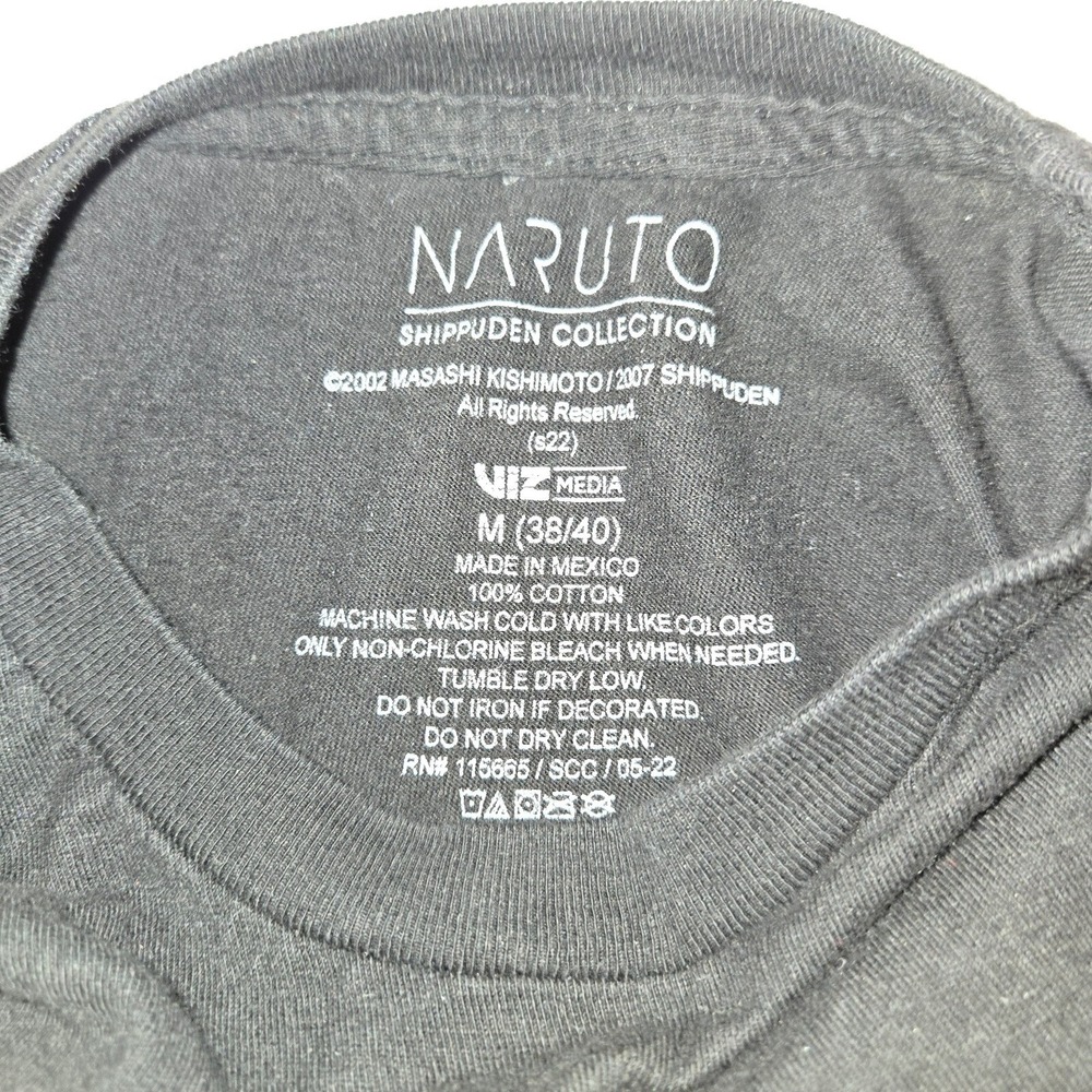 Naruto Ichiraku Ramen Shop T-Shirt Hidden Leaf Village Anime Manga Medium - Picture 2 of 2